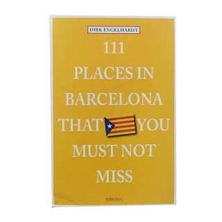 Kniha v anglickom jazyku 111 Places in Barcelona that you must not miss 