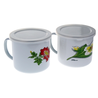 Hrnček KLASIK 450ml s pokrývkou