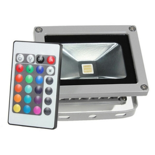 Halogénový reflektor LED 10W RGB 