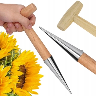 Dierovací kolík na sadenie s mierkou