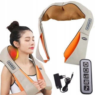 Shiatsu Masážny pás na krk, ramená a chrbát