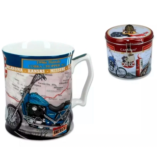 Carmani - Porcelánový hrnček HONDA v ozdobnej krabičke 480 ml
