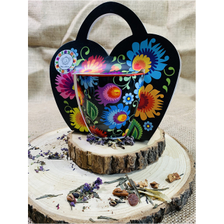 ETNIC - Porcelánový hrnček v darčekovej krabičke 460ml