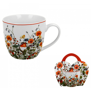 WILD BIRD - Porcelánový hrnček v darčekovej krabičke 460ml