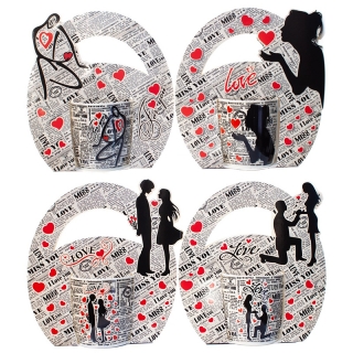 LOVE - Porcelanový hrnček 350 ml v darčekovom balení 