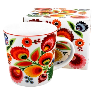 ETNO - Porcelánový hrnček v darčekovej krabičke 450ml