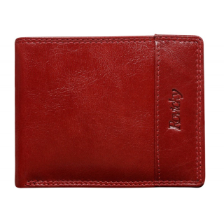Rovicky N1903 - Peňaženka pánska kožená slim red