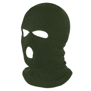 Kukla na hlavu Balaclava zelená