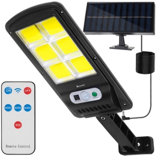 Izoxis Nástenná solárna lampa 120LED COB