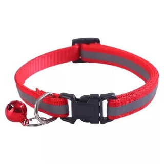 Reflexný obojok so zvončekom 21-33 cm