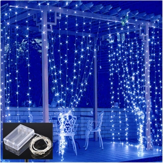 LED Vianočná reťaz 100 LED white cold 10 metrov