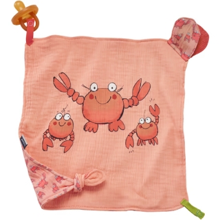 Detský mušelínový mojkáčik Frogs 30 x 30cm 