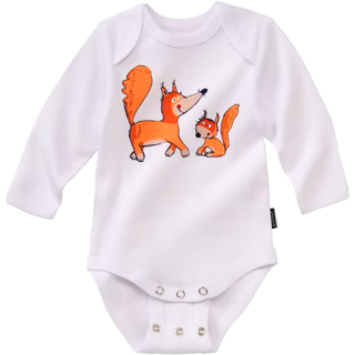 JAKO-O - Detské body s dlhým rukávom Líška č.68/74