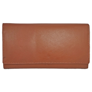 Peňaženka dámska kožená P013 Brown