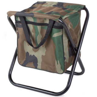 Turistická skladacia stolička s taškou Army