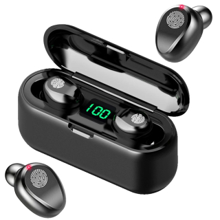 Bezdrôtové slúchadlá Bluetooth F9-8 s powerbankou
