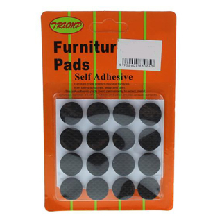 Podložky pod nábytok samolepiace okrúhle 2cm - 16ks