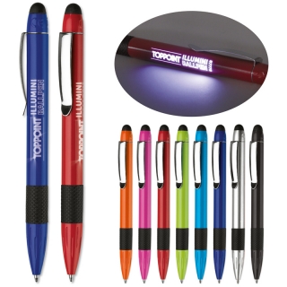 Svietiace dotykové pero stylus s gravírovaním LT87778
