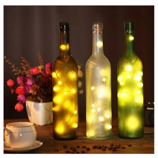 Dekoračná LED fľaša