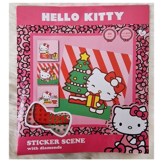 Hello Kitty plagáty s nálepkami