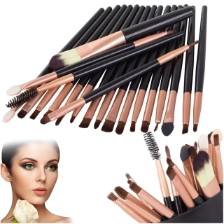 Kozmetické štetce na make up 20ks