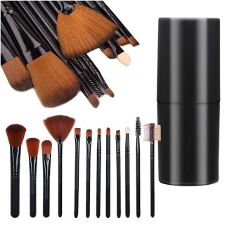 Kozmetické štetce PROFI na make up 12 ks