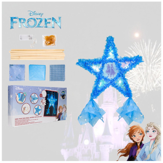 Výroba vlastnej vianočnej LED hviezdy - Disney Frozen