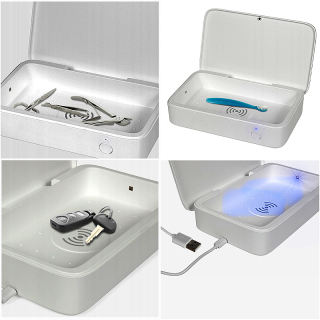UV-C sterilizátor s bezdrôtovým nabíjaním 5W