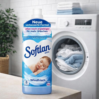 Softlan Ultra aviváž na pranie 1L/40 praní