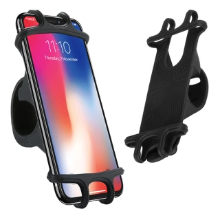 Silikónový držiak telefónu na bicykel