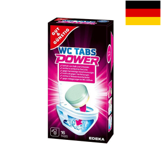 G&G Power WC Tabs – multiaktívne čistiace tablety do toalety 16 ks