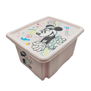 Keeeper Plastový box na hračky Minnie Feel Good malý 24l