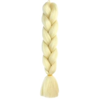 Syntetické vlasy - Vrkoč blond 60cm
