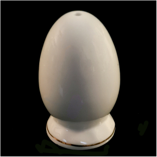 Reutter Porzelan - Korenička Vajíčko so zlatým lemovaním 6cm