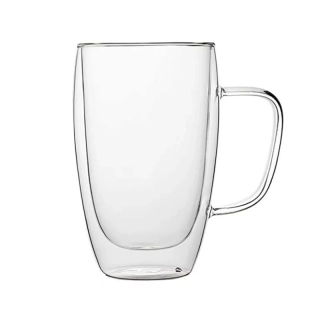 Termo pohár s dvojitým sklom 450ml
