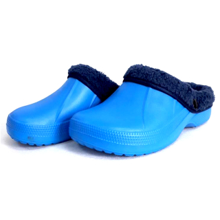 Detské kroksy zateplené 31-35 modré