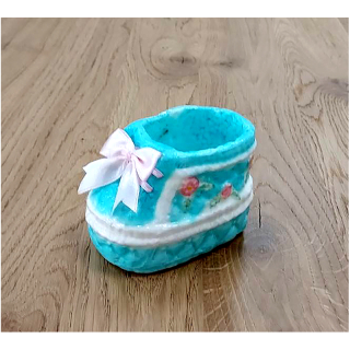Dekorácia - Detská topánka 6x3cm
