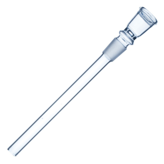Šluk sklenený na Inhalátor sklenený tulipán malý 18,8mm/17cm