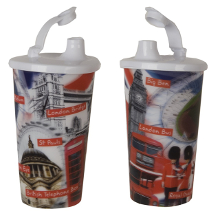 3D Hrnček s náustkom 640ml - Londýn