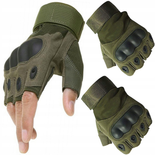 Taktické rukavice vojenské khaki XL