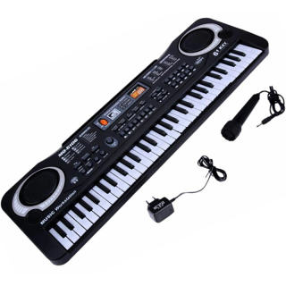 Elektronický keyboard s mikrofónom pre deti 61 klávesov