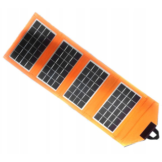 Nabíjačka USB so solárnym panelom 6W