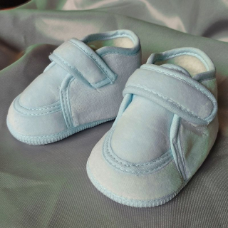 Christopher - Detské topánky - capáčky svetlomodré č.18 - 11cm