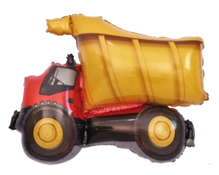 Balón fóliový Auto - Vyklápač 82 x 69 cm