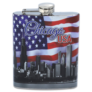 Ploskačka nerezová New York 210ml