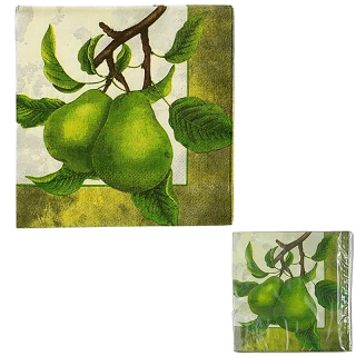 Servitky Atelier 25x25cm Hrušky - 20ks