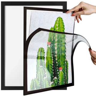 Magnetické rámčeky 30x40cm na diamantové maľovanie (sada 2ks)