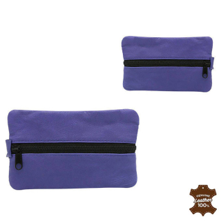 Kožená kľúčenka KC-02 purple