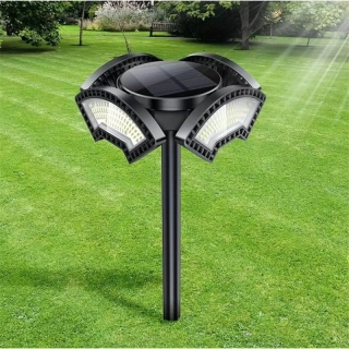 Záhradná solárna lampa 304LED 50cm