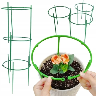 Krúžková podpera pre rastliny a kvety 60cm